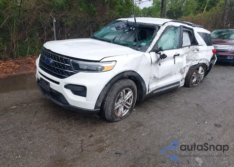 2020 Ford Explorer Xlt z USA, uszkodzony, nr VIN 1FMSK8DH8LGC40003
